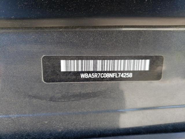 WBA5R7C08NFL74258 BMW 330XI