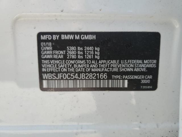 WBSJF0C54JB282166 BMW M5