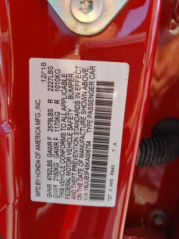 19UUB3F45KA006754 Acura Tlx Technology