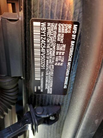 WBY1Z4C54FV503291 BMW I3 REX