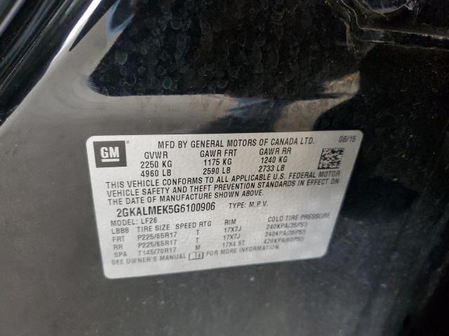 2GKALMEK5G6100906 GMC Terrain Sle