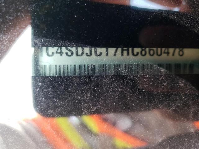 1C4SDJCT7HC860478 Dodge Durango R/t