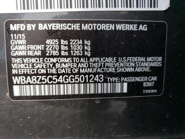 WBA8Z5C54GG501243 BMW 328 Xigt Sulev