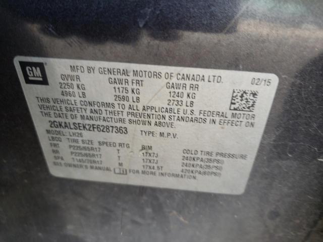 2GKALSEK2F6287363 GMC Terrain Slt