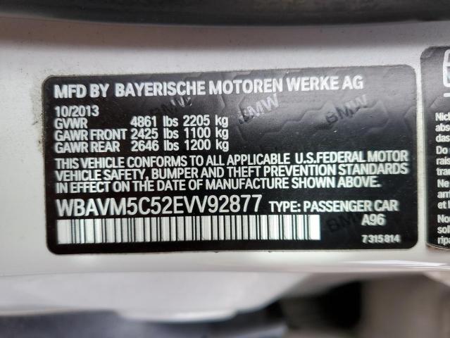 WBAVM5C52EVV92877 BMW X1 Xdrive35i
