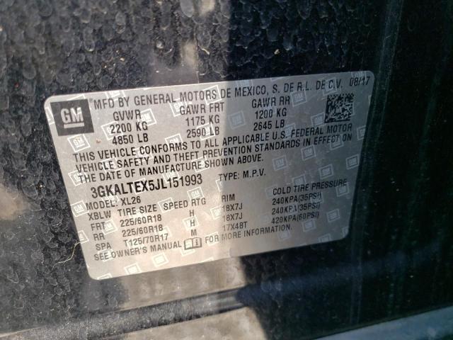 3GKALTEX5JL151993 GMC Terrain Sle