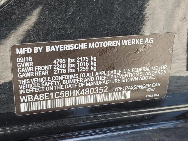 WBA8E1C58HK480352 BMW 330e