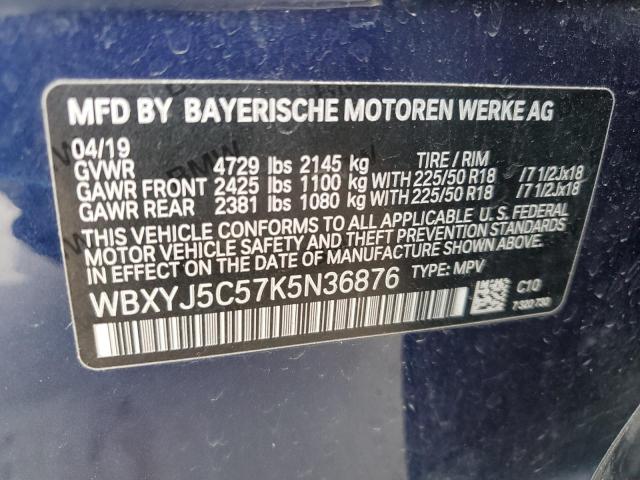 WBXYJ5C57K5N36876 BMW X2 Xdrive28i