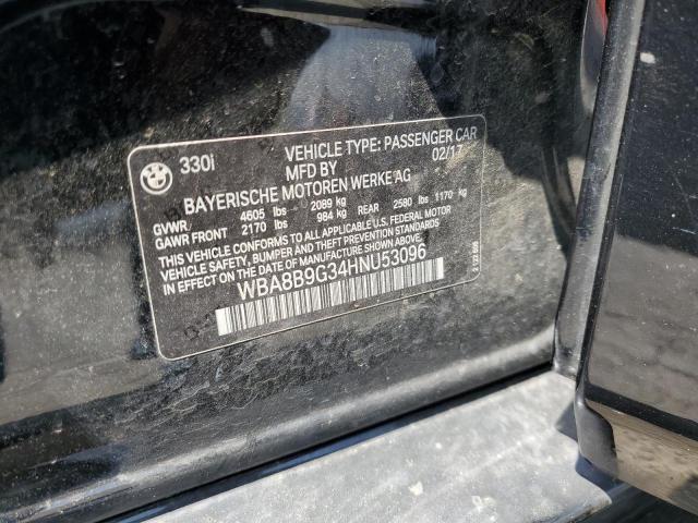 WBA8B9G34HNU53096 BMW 330 I