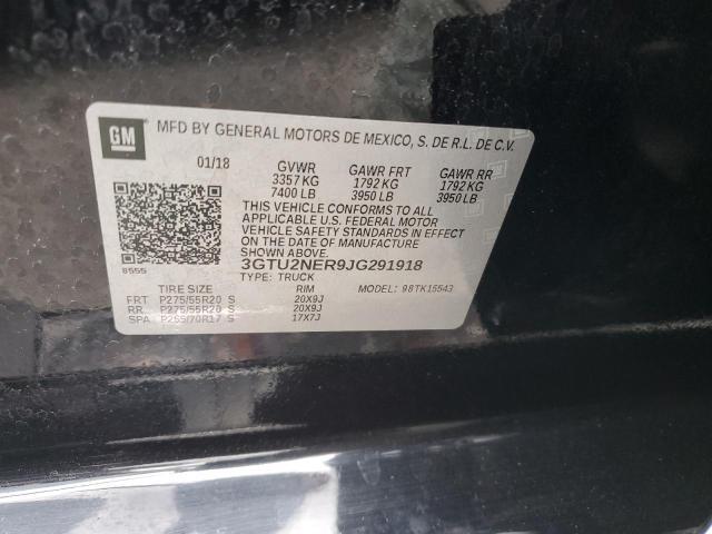 3GTU2NER9JG291918 GMC Sierra K1500 Slt
