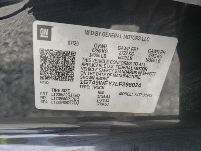 1GT49WEY7LF298024 GMC Sierra K3500 Denali