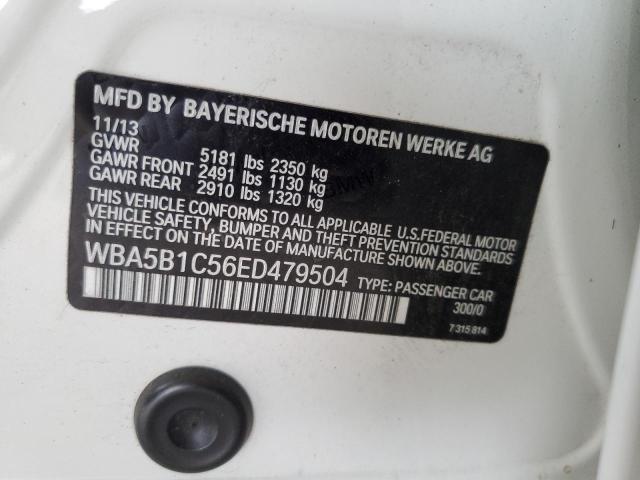 WBA5B1C56ED479504 BMW 535 I