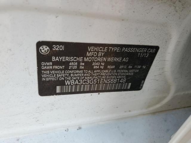 WBA3C3G51ENS68148 BMW 320 I Xdrive