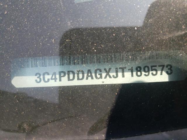 3C4PDDAGXJT189573 Dodge JOURNEY SE