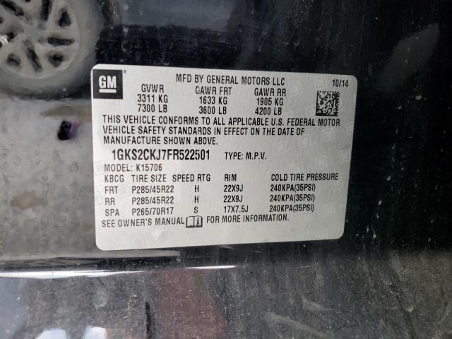 1GKS2CKJ7FR522501 GMC YUKON DENALI