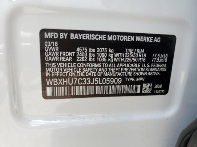 WBXHU7C33J5L05909 BMW X1 Sdrive28i