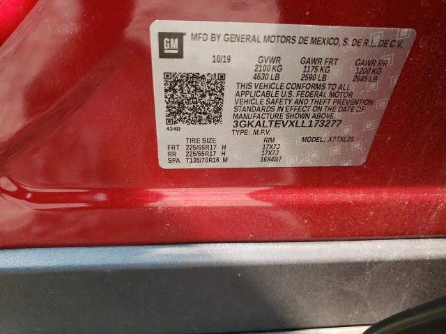 3GKALTEVXLL173277 GMC Terrain Sle