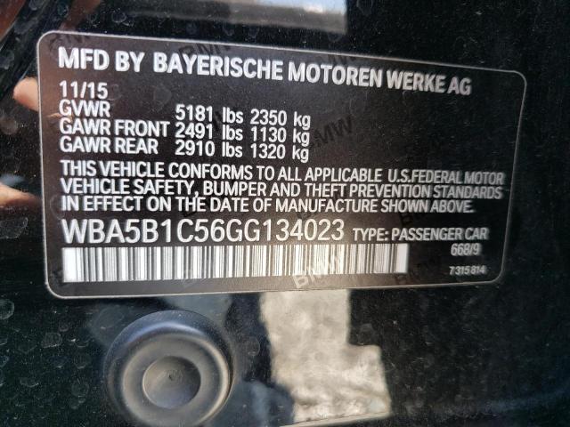 WBA5B1C56GG134023 BMW 535 I