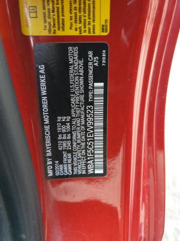 WBA1F5C51EVV99523 BMW 228 I