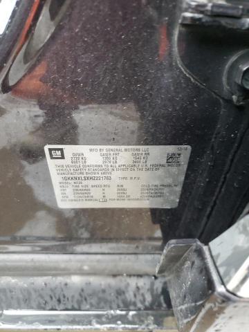 1GKKNXLSXHZ221763 GMC Acadia Denali