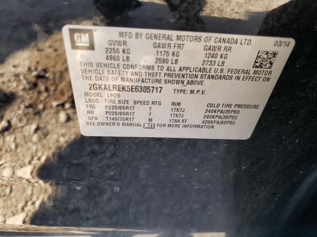 2GKALREK5E6305717 GMC Terrain Sle