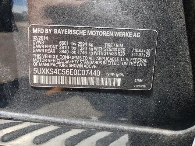5UXKS4C56E0C07440 BMW X5 Xdrive35d