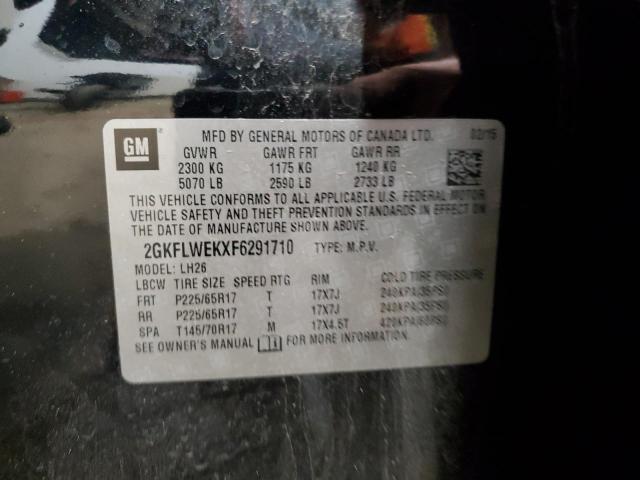 2GKFLWEKXF6291710 GMC Terrain Sle