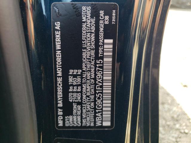 WBA1G9C51FVX96715 BMW 228 Xi Sulev