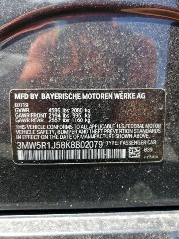 3MW5R1J58K8B02079 BMW 330I