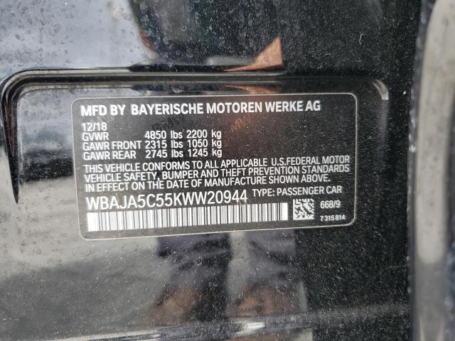 WBAJA5C55KWW20944 BMW 530 I