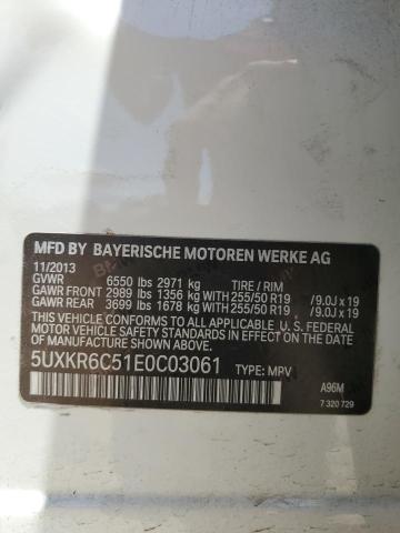 5UXKR6C51E0C03061 BMW X5 Xdrive50i
