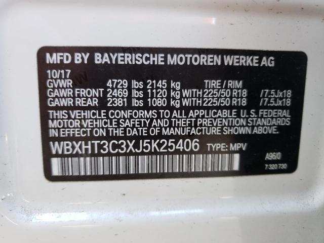 WBXHT3C3XJ5K25406 BMW X1 Xdrive28i