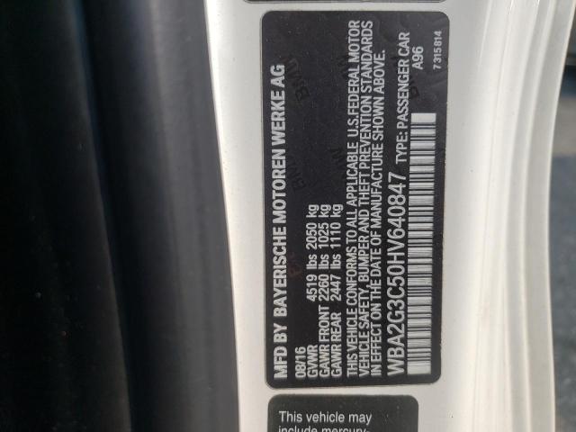 WBA2G3C50HV640847 BMW M240XI