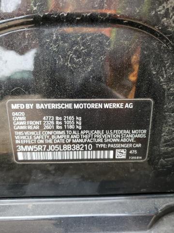 3MW5R7J05L8B38210 BMW 330XI