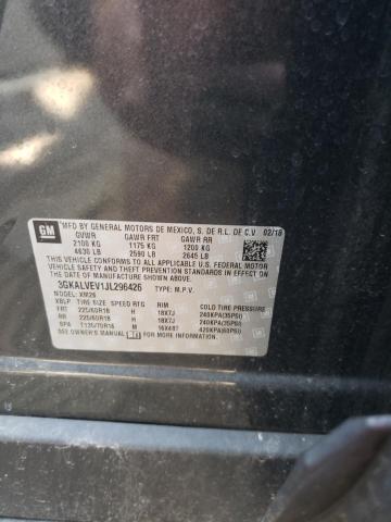 3GKALVEV1JL296426 GMC Terrain Slt