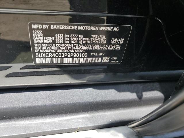 5UXCR4C03P9P90100 BMW X5 Sdrive 40i