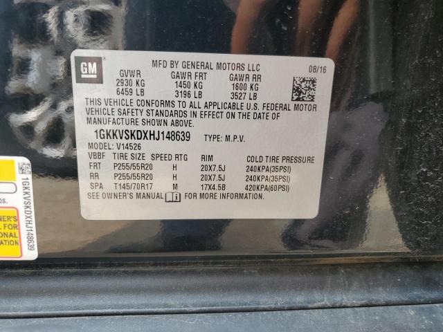 1GKKVSKDXHJ148639 GMC Acadia Limited Slt-2