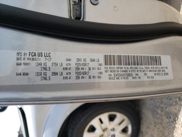 3C4PDDAG2HT698521 Dodge JOURNEY SE