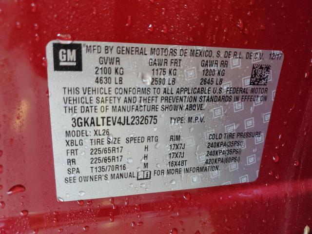 3GKALTEV4JL232675 GMC Terrain Sle