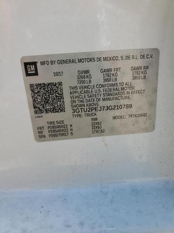3GTU2PEJ7JG210789 GMC Sierra K1500 Denali