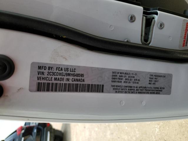 2C3CDXGJ9MH648595 Dodge Charger Scat Pack