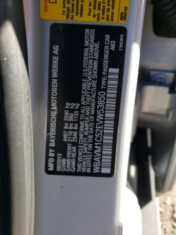 WBAVM1C52EVW53850 BMW X1 Sdrive28i