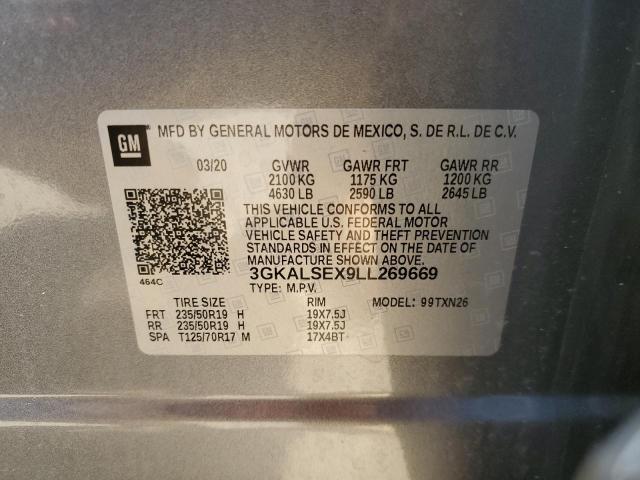 3GKALSEX9LL269669 GMC Terrain Denali