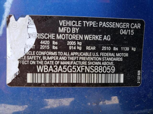 WBA3A5G5XFNS88059 BMW 328 I