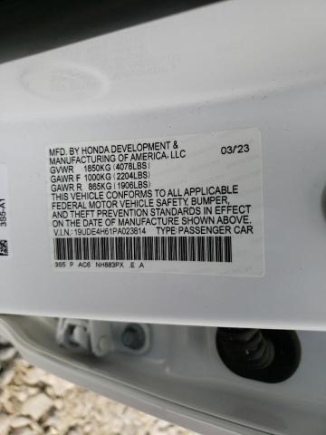 19UDE4H61PA023814 Acura Integra A-spec Tech