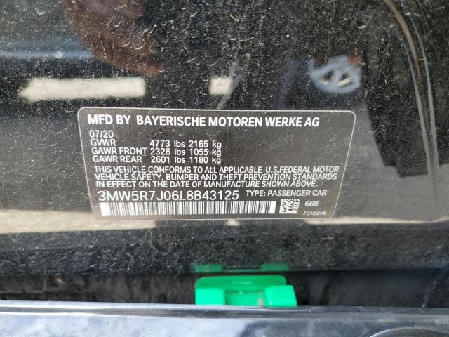 3MW5R7J06L8B43125 BMW 330XI