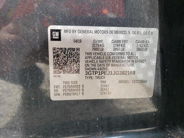 3GTP1PEJ1JG382168 GMC Sierra C1500 Denali
