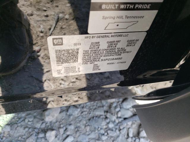 1GKKNULS1PZ184650 GMC ACADIA SLT