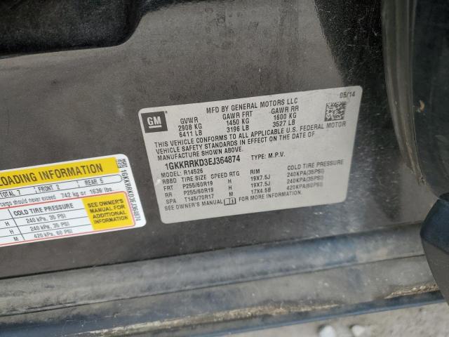 1GKKRRKD3EJ364874 GMC Acadia Slt-1