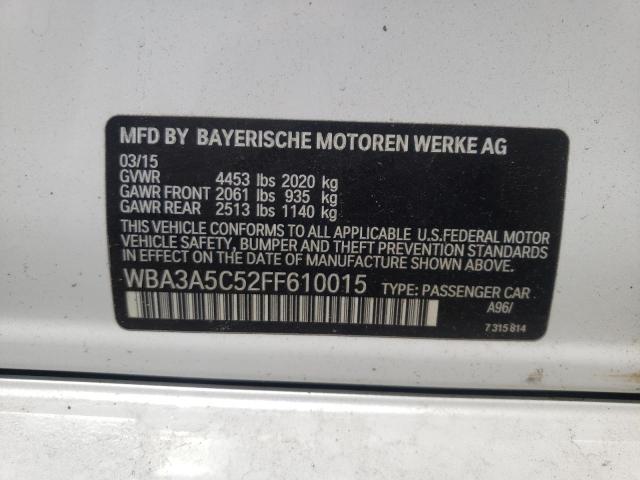 WBA3A5C52FF610015 BMW 328 I